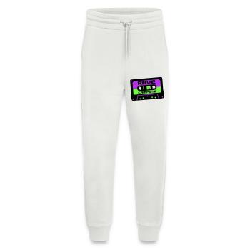 Rave Cassette Festival Logo - Pantalon de jogging bio décontracté fabriqué en UE - OFF WHITE - Devant