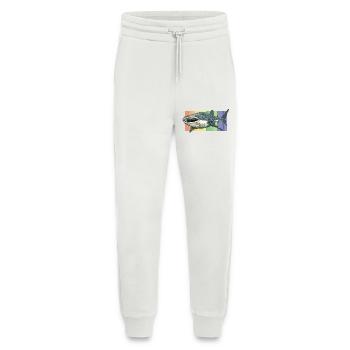 Whale Shark Rhincodon typus - Jogging Pants - made by SPREAD  - OFF WHITE - Front