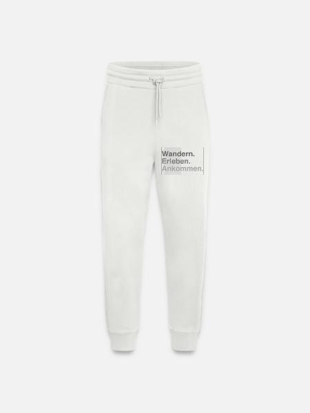 Wandern erleben - Jogginghose - made by SPREAD - OFF WHITE