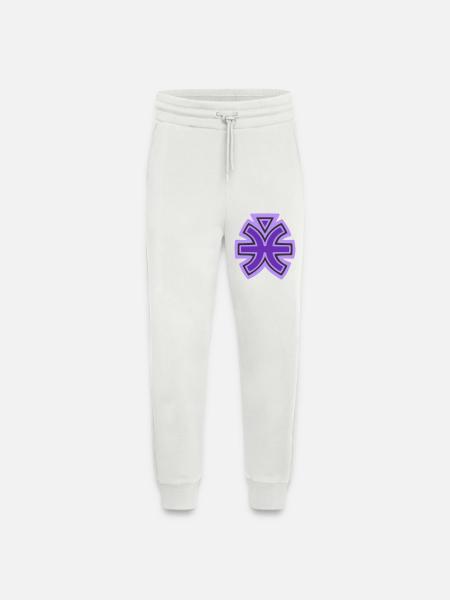 Pisces and Water Tribal Symbol - Jogging Pants - made by SPREAD - OFF WHITE