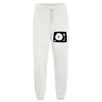 tourne-disque - Pantalon de jogging bio décontracté fabriqué en UE - OFF WHITE - Devant