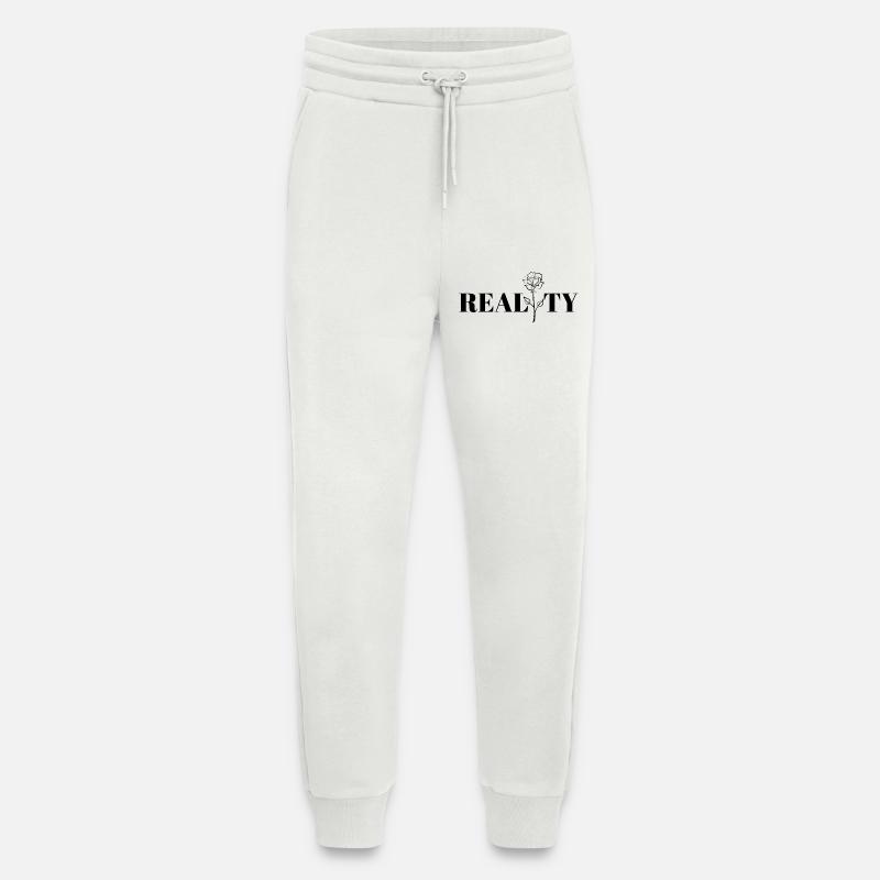 Cool design, reality. - Jogging Pants - made by SPREAD  - OFF WHITE