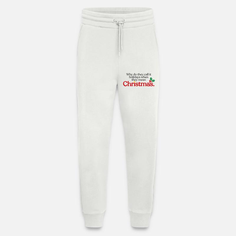 Sie bedeuten Weihnachten - Jogginghose - made by SPREAD - OFF WHITE