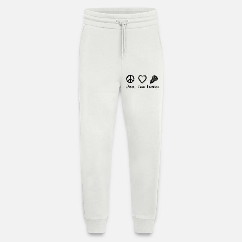 Lacrosse Routine - Jogging Pants - made by SPREAD  - OFF WHITE