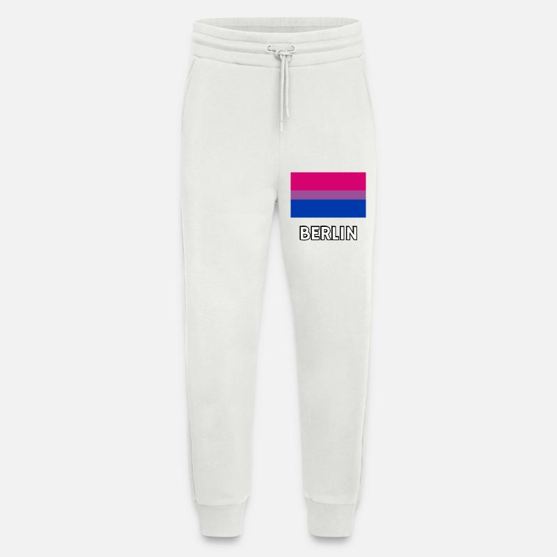 Bi Pride Flagge Berlin - Jogginghose - made by SPREAD - OFF WHITE