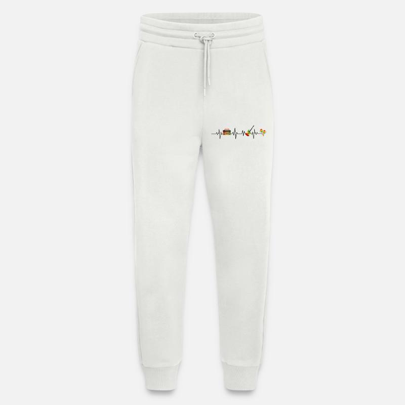 Reggae-Herzschlag - Jogginghose - made by SPREAD - OFF WHITE