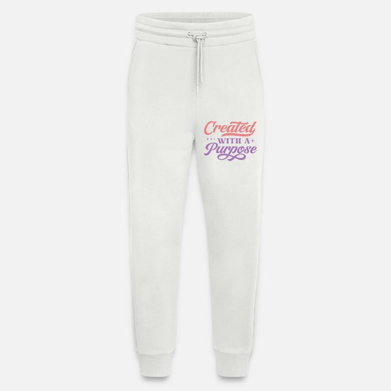 Created With A Purpose - Jogginghose - made by SPREAD - OFF WHITE
