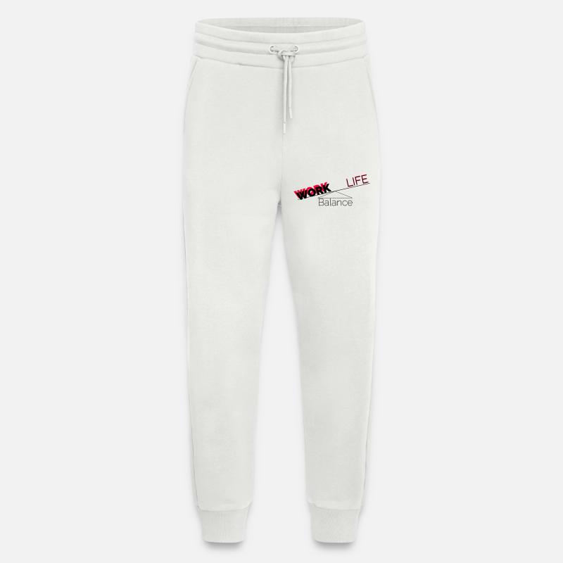 Work Life Balance - Jogginghose - made by SPREAD - OFF WHITE