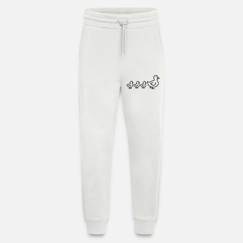 Entenfamilie - Jogginghose - made by SPREAD - OFF WHITE