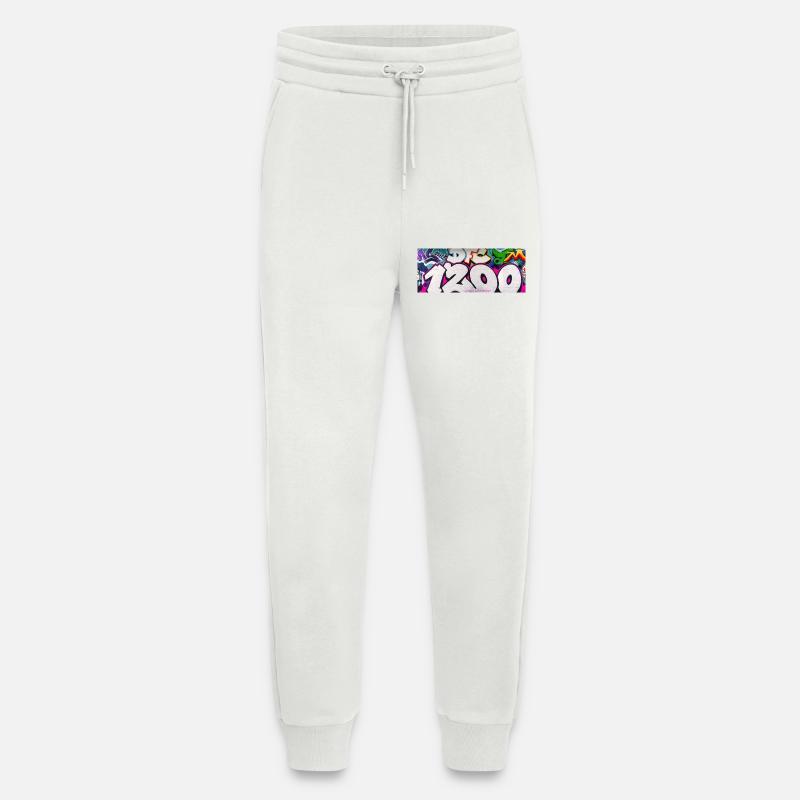 1200 GRAVITY EDIT_1 - Jogging Pants - made by SPREAD  - OFF WHITE