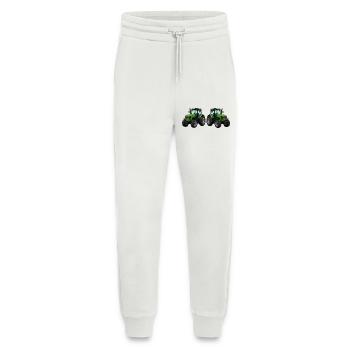 Tractor Green - Conception agricole - Pantalon de jogging bio décontracté fabriqué en UE - OFF WHITE - Devant