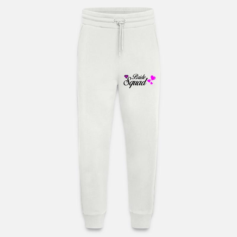 bride squad 02 - Jogginghose - made by SPREAD - OFF WHITE