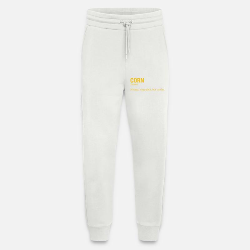 CORN - Jogging Pants - made by SPREAD  - OFF WHITE