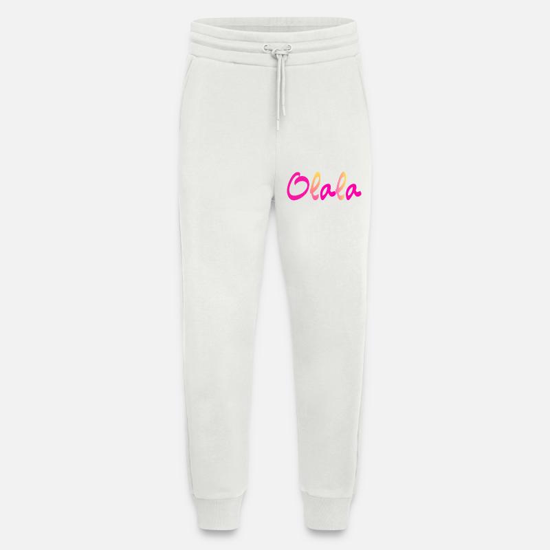 Olala - Jogging Pants - made by SPREAD  - OFF WHITE
