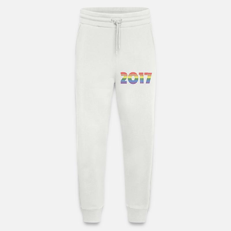 2017 - Pantalon de jogging bio décontracté fabriqué en UE - OFF WHITE