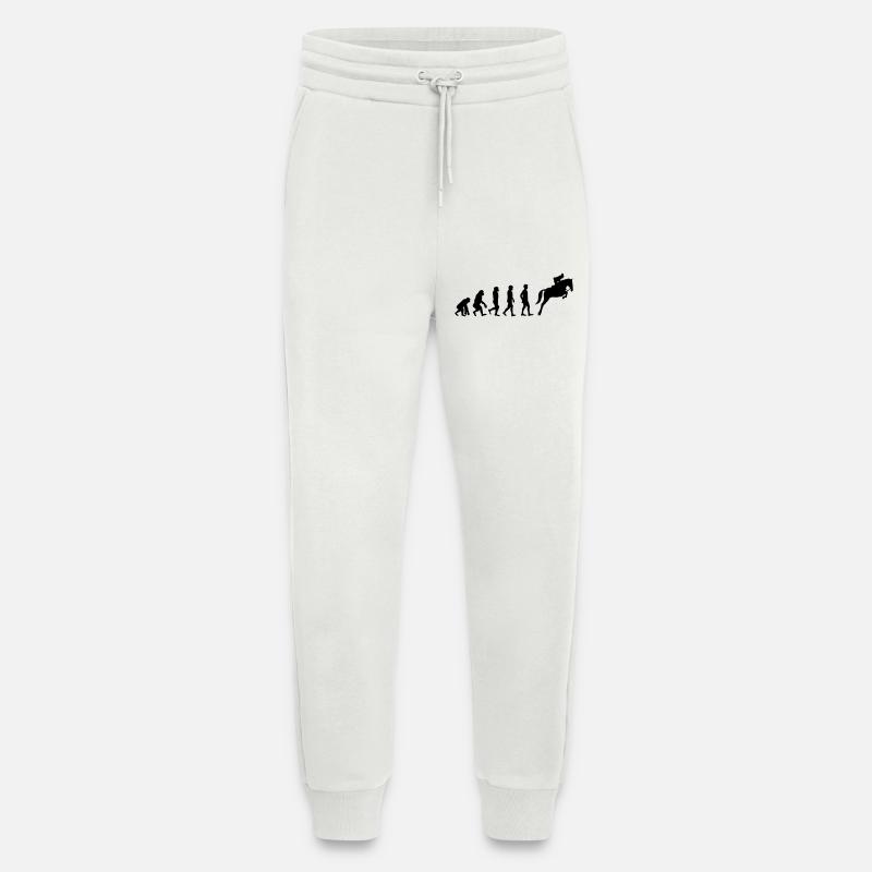 Horse evolution - Jogging Pants - made by SPREAD  - OFF WHITE