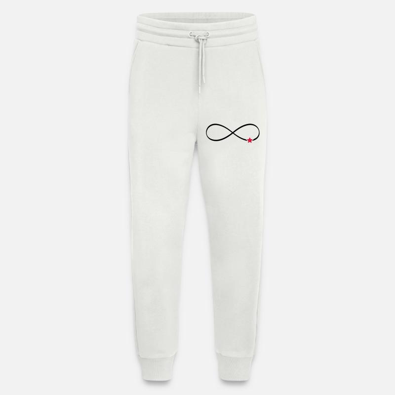 Stern Unendlichkeit Symbol Unendlichkeitszeichen - Jogginghose - made by SPREAD - OFF WHITE