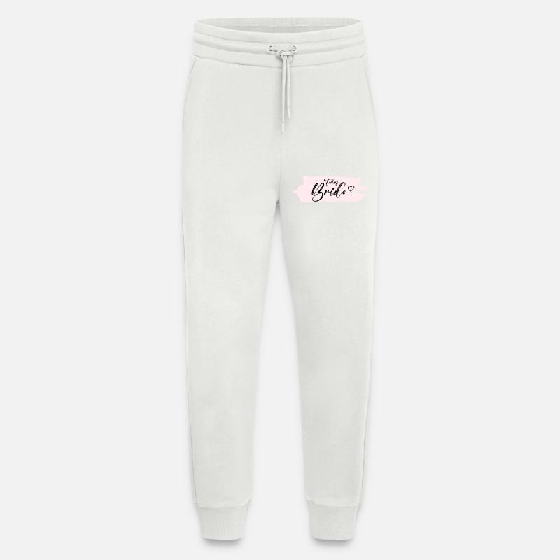 Bride -Team Bride! Personalisierbar - Jogginghose - made by SPREAD - OFF WHITE