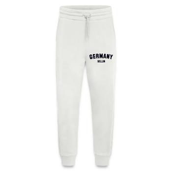 SELLIN Allemagne - Pantalon de jogging bio décontracté fabriqué en UE - OFF WHITE - Devant