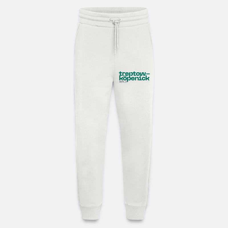 Treptow Köpenick Berlin - Beautiful simple design - Jogging Pants - made by SPREAD  - OFF WHITE