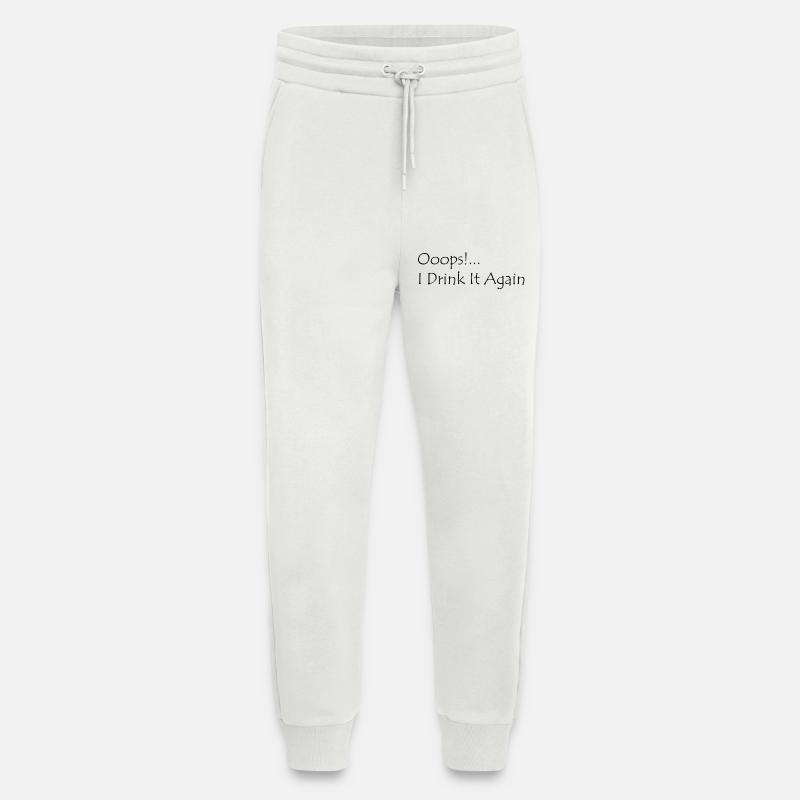 Ooops! I Drink it again - Jogginghose - made by SPREAD - OFF WHITE