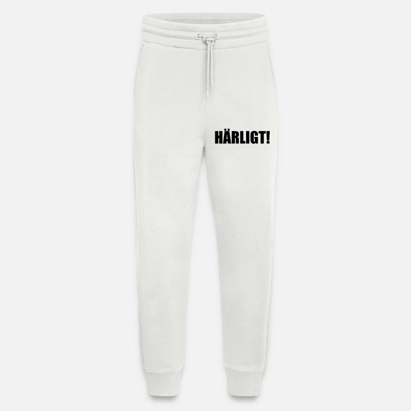 Vert-noir de Göteborg - Pantalon de jogging bio décontracté fabriqué en UE - OFF WHITE