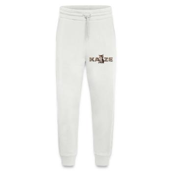 Katze - Für alle die Katzen lieben und das Zeigen - Jogginghose - made by SPREAD - OFF WHITE - Vorne