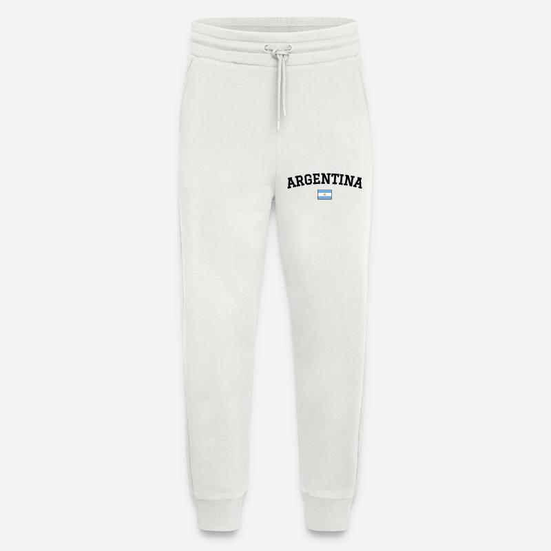 Argentinien Flagge Design Schwarz - Jogginghose - made by SPREAD - OFF WHITE
