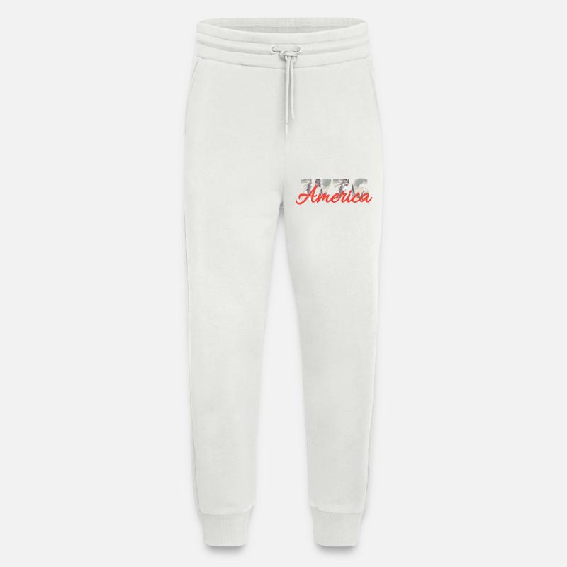 1776 America Script Overlay - Jogginghose - made by SPREAD - OFF WHITE