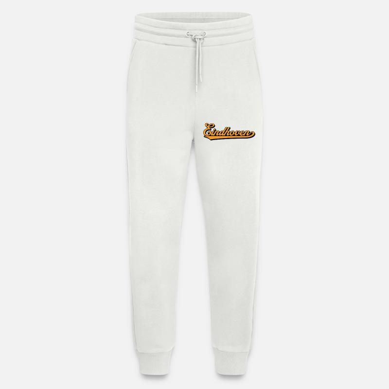 Eindhoven Retro Script - Jogging Pants - made by SPREAD  - OFF WHITE