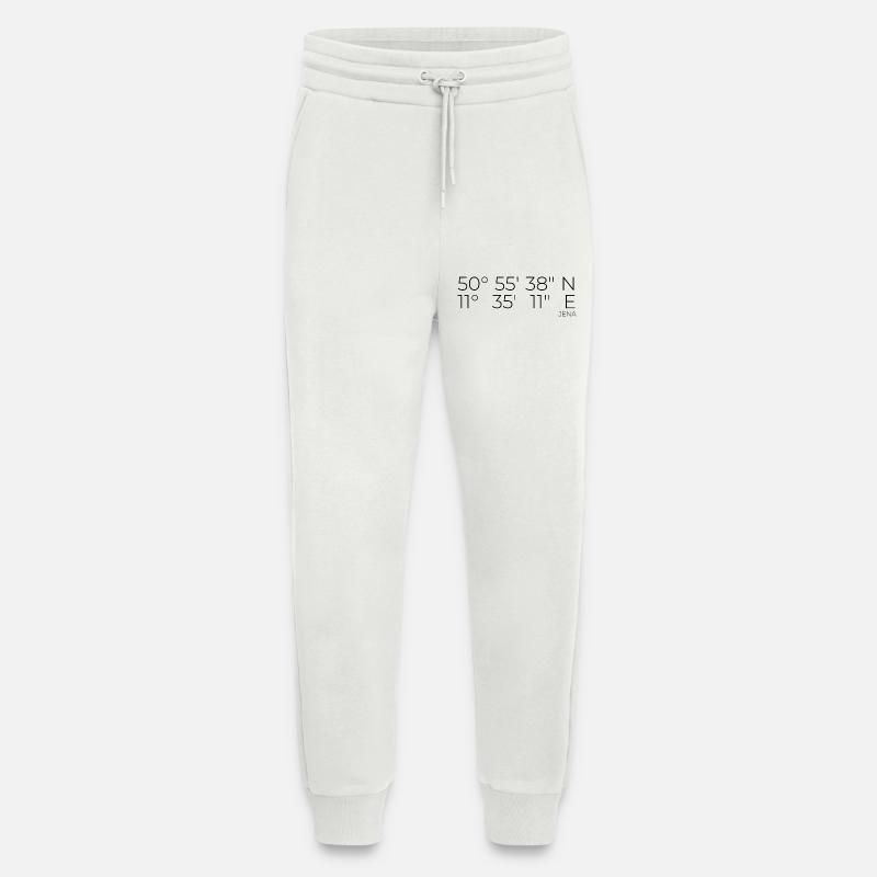 Coordinates Jena, Thuringia - Jogging Pants - made by SPREAD  - OFF WHITE