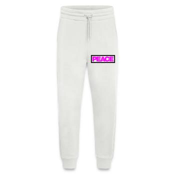 Typo PEACE Contour 2C - Pantalon de jogging bio décontracté fabriqué en UE - OFF WHITE - Devant