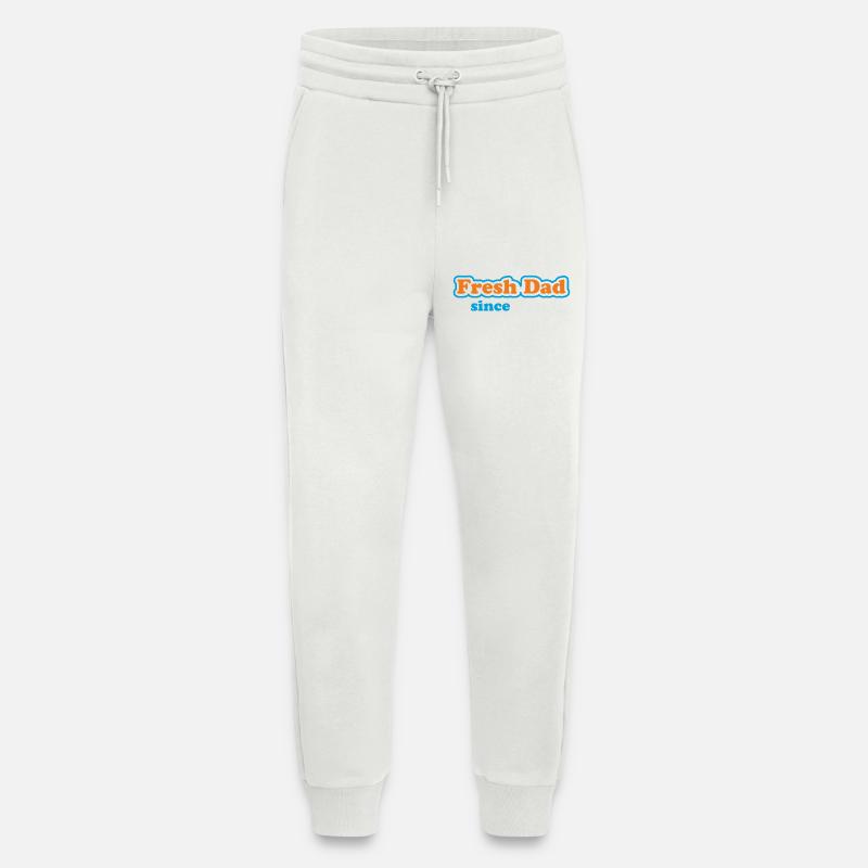 Fresh Dad Since – Buntes Statement - Jogginghose - made by SPREAD - OFF WHITE