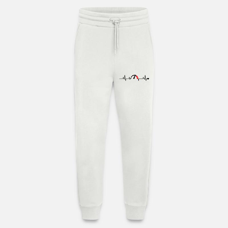 Roter Segmentbogen Logo Muster - Jogginghose - made by SPREAD - OFF WHITE