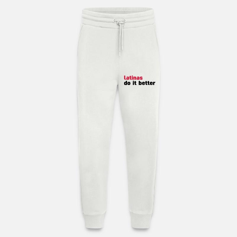 latinas do it better - Jogginghose - made by SPREAD - OFF WHITE