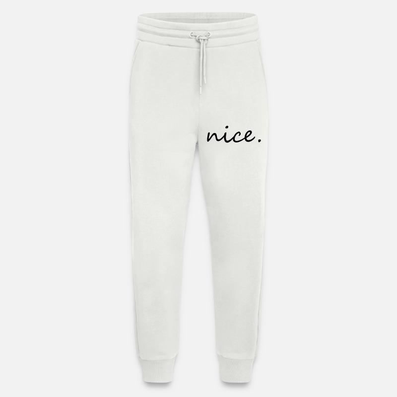 nice - Jogging Pants - made by SPREAD  - OFF WHITE