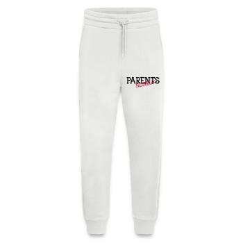 Parents heureux ! - Pantalon de jogging bio décontracté fabriqué en UE - OFF WHITE - Devant