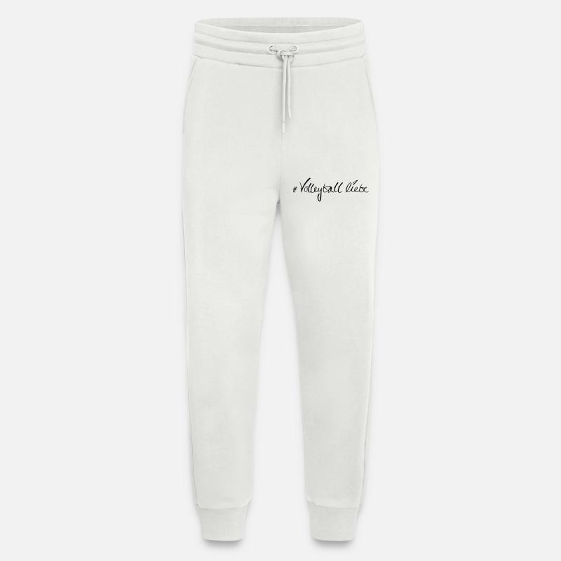 #Volleyball liebe - Jogginghose - made by SPREAD - OFF WHITE