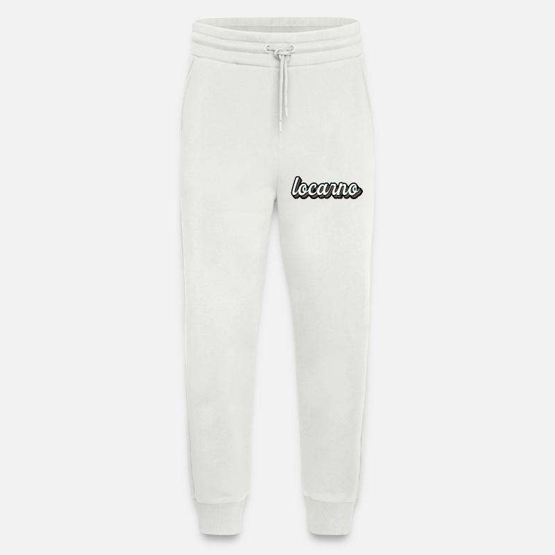 Locarno Rainbow Script - Jogging Pants - made by SPREAD  - OFF WHITE