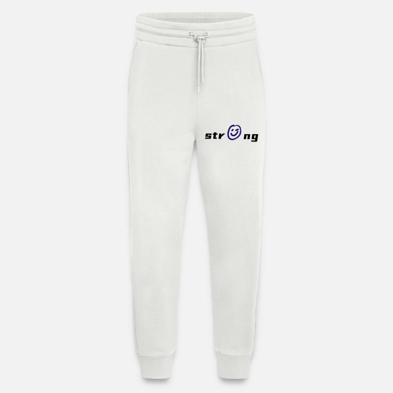 Lebendige -Grafik auf Textil - Jogginghose - made by SPREAD - OFF WHITE