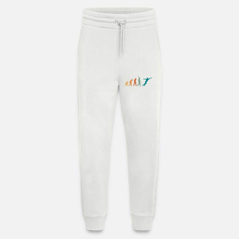 Evolution Retro Fencing - Jogging Pants - made by SPREAD  - OFF WHITE