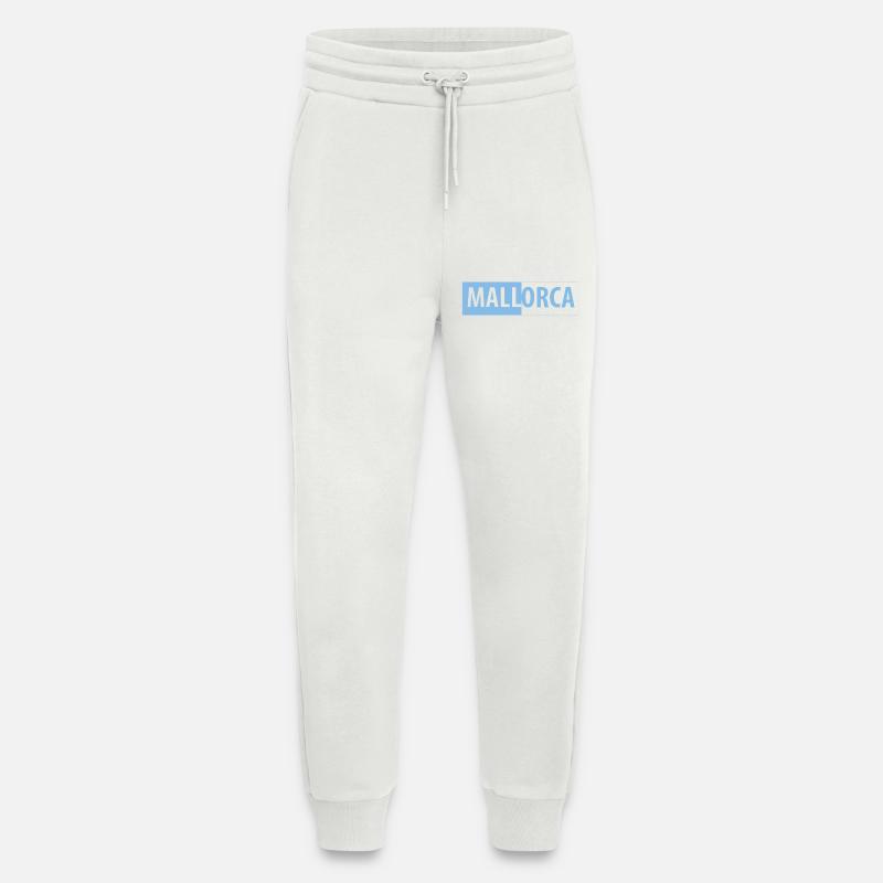 MALLorca im Kasten (hellblau / schwarz) - Jogginghose - made by SPREAD - OFF WHITE