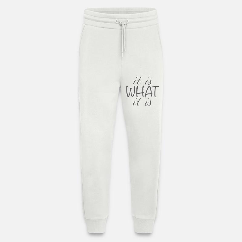it is what it is - Jogginghose - made by SPREAD - OFF WHITE