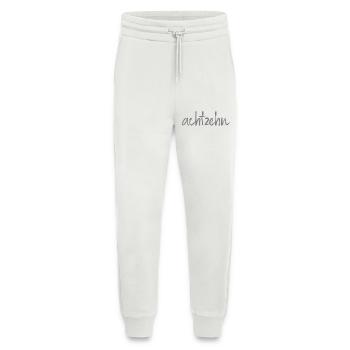 18 achtzehn 18. Geburtstag Geschenk Volljährigkeit - Jogginghose - made by SPREAD - OFF WHITE - Vorne