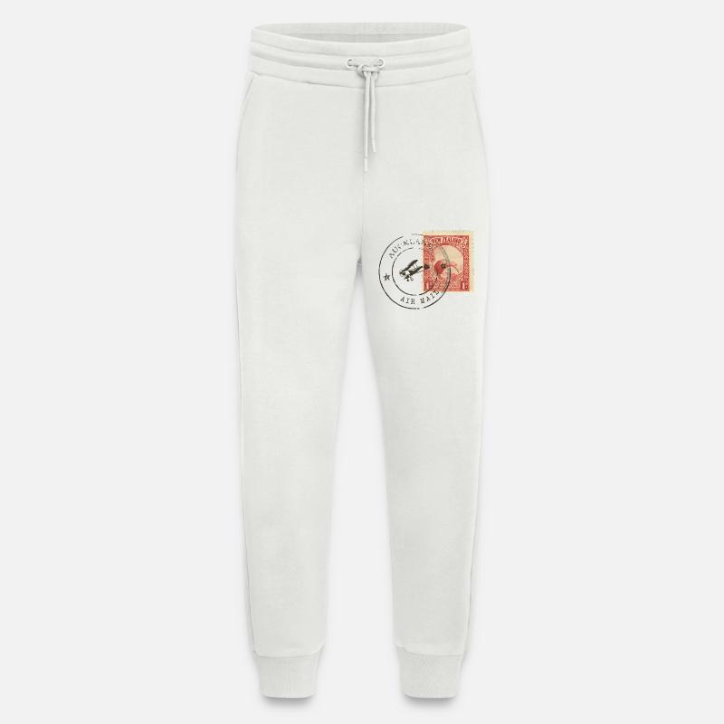 Kiwi Briefmarke - Jogginghose - made by SPREAD - OFF WHITE