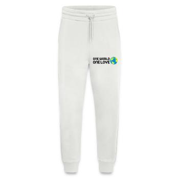 One World One Love - Jogging Pants - made by SPREAD  - OFF WHITE - Front