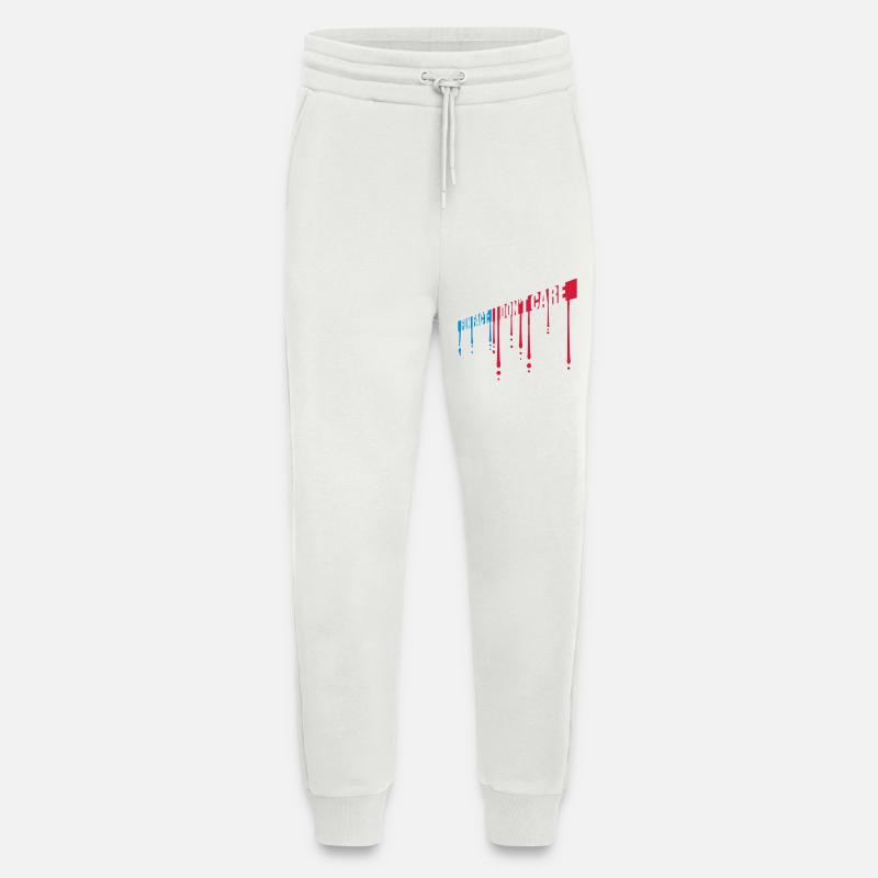 I dont care fact - Jogginghose - made by SPREAD - OFF WHITE