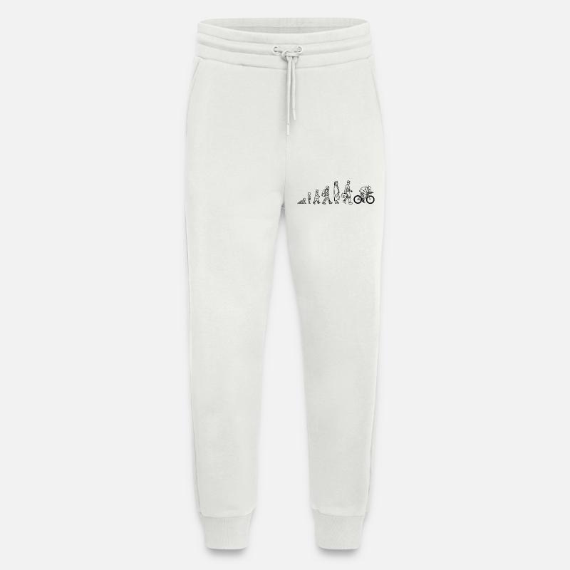 Entwicklung eines Radfahrers - Jogginghose - made by SPREAD - OFF WHITE