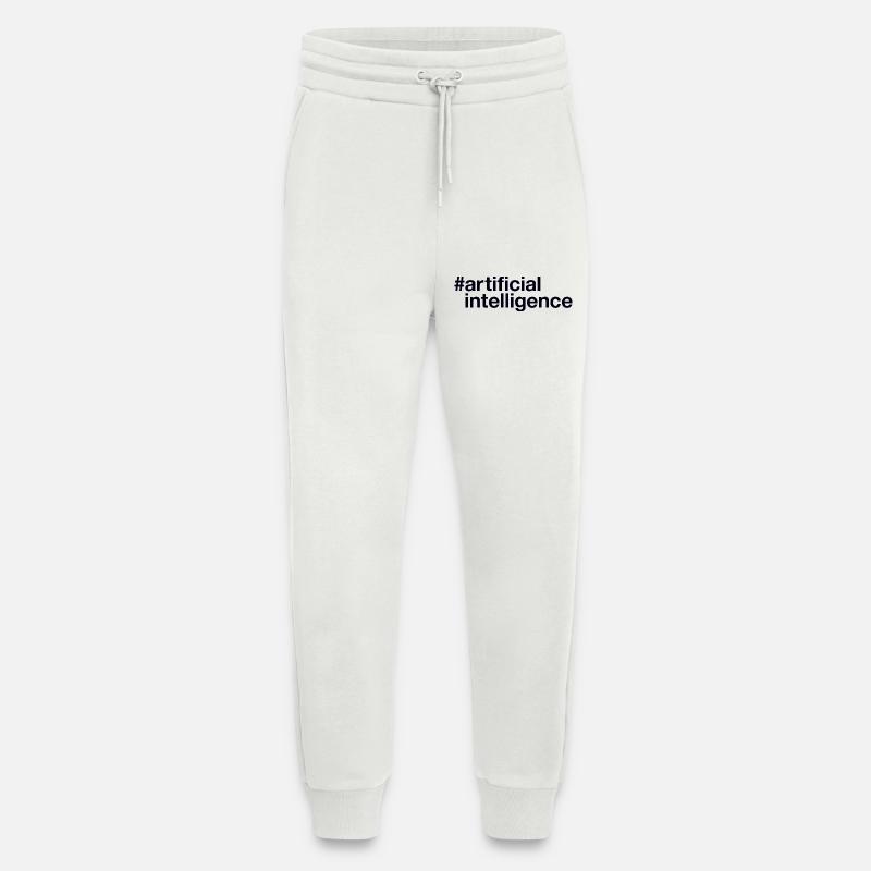 Artificial Intelligence Ki - Jogging Pants - made by SPREAD  - OFF WHITE