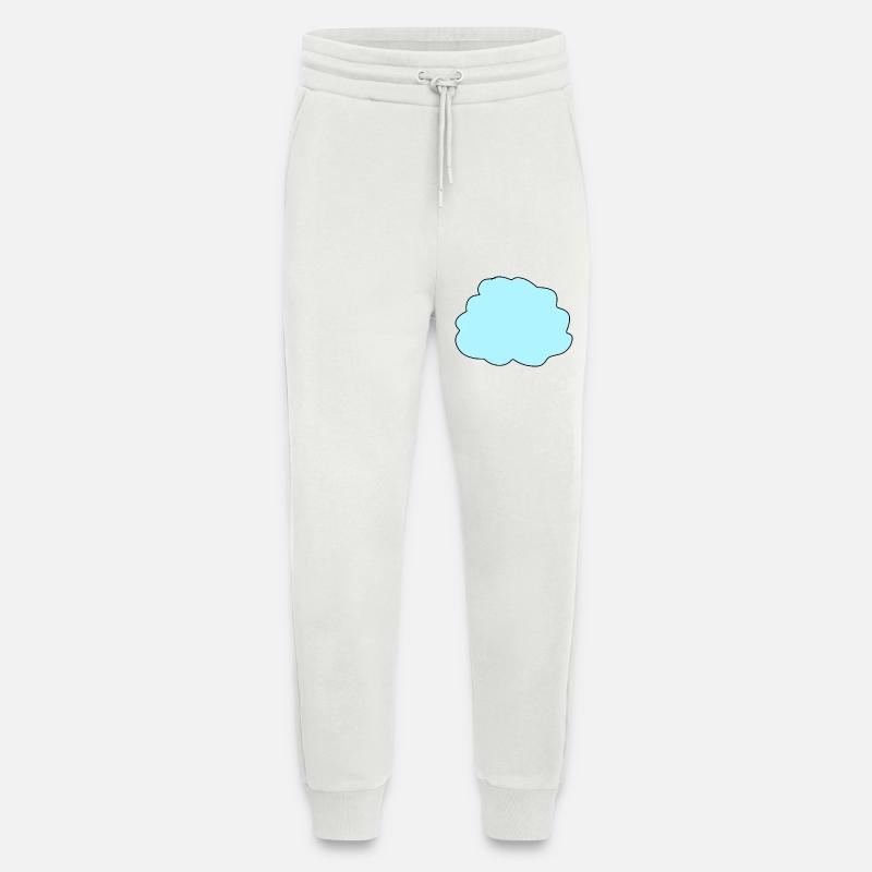 wolke blau symbol - Jogginghose - made by SPREAD - OFF WHITE